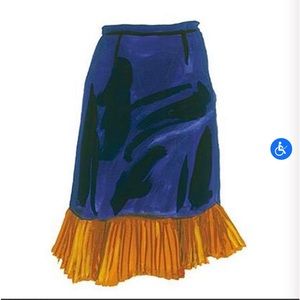 J.Peterman NWT Silk Blend Skirt size 10